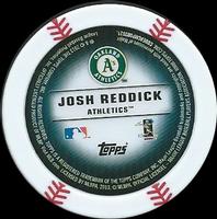 2013 Topps MLB Chipz #NNO Josh Reddick Back