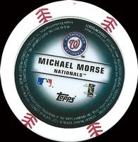 2013 Topps MLB Chipz #NNO Mike Morse Back
