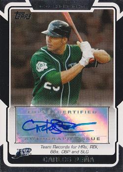 2008 Topps - 2007 Highlights Autographs #HA-CP Carlos Pena Front