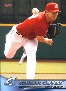 2013 Choice Columbus Clippers #20 Corey Kluber Front