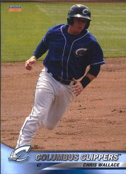 2013 Choice Columbus Clippers #33 Chris Wallace Front