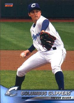 2013 Choice Columbus Clippers #4 Trevor Bauer Front