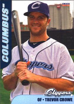 2012 Choice Columbus Clippers #10 Trevor Crowe Front