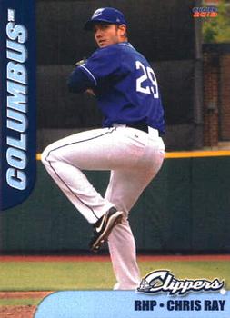 2012 Choice Columbus Clippers #28 Chris Ray Front