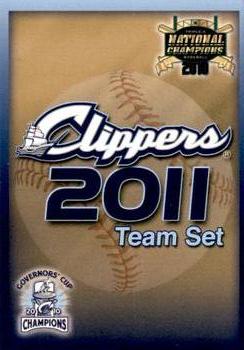 2011 Choice Columbus Clippers #01 Checklist Front
