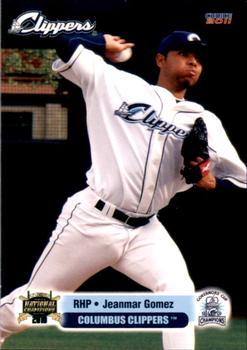 2011 Choice Columbus Clippers #09 Jeanmar Gomez Front