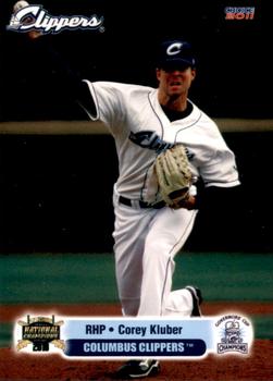 2011 Choice Columbus Clippers #18 Corey Kluber Front