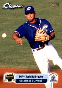 2011 Choice Columbus Clippers #25 Josh Rodriguez Front