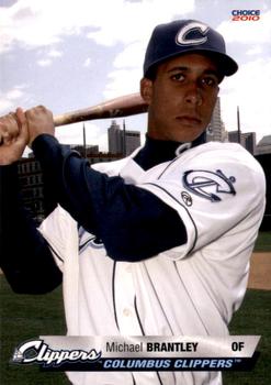 2010 Choice Columbus Clippers #02 Michael Brantley Front