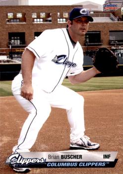 2010 Choice Columbus Clippers #04 Brian Buscher Front