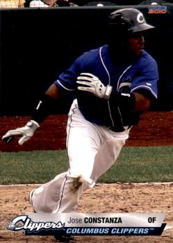 2010 Choice Columbus Clippers #06 Jose Constanza Front