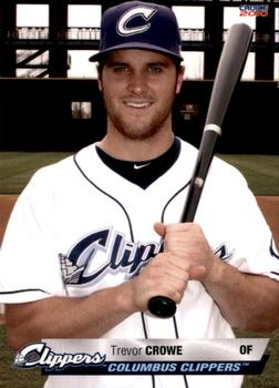 2010 Choice Columbus Clippers #07 Trevor Crowe Front
