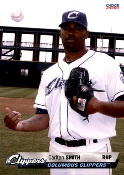 2010 Choice Columbus Clippers #26 Carlton Smith Front