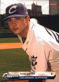 2009 Choice Columbus Clippers #19 Aaron Laffey Front