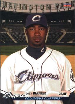 2009 Choice Columbus Clippers #3 Josh Barfield Front