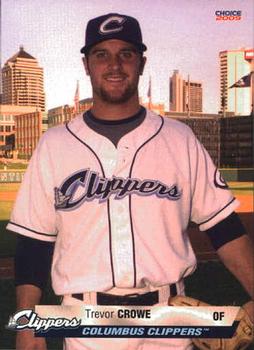 2009 Choice Columbus Clippers #9 Trevor Crowe Front