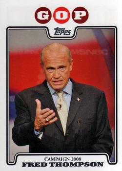 2008 Topps - Campaign 2008 #C08-FT Fred Thompson Front