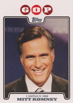 2008 Topps - Campaign 2008 #C08-MR Mitt Romney Front