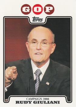 2008 Topps - Campaign 2008 #C08-RG Rudy Giuliani Front