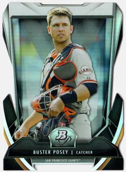 2013 Bowman Platinum - Cutting Edge Stars #CES-BP Buster Posey Front