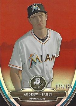 2013 Bowman Platinum - Orange National Convention #NC87 Andrew Heaney Front