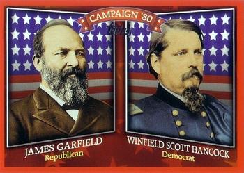 2008 Topps - Historical Campaign Match-Ups #HCM-1880 James Garfield / Winfield Scott Hancock Front