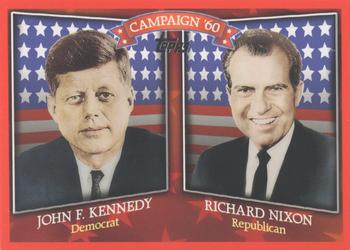 2008 Topps - Historical Campaign Match-Ups #HCM-1960 John F. Kennedy / Richard Nixon Front
