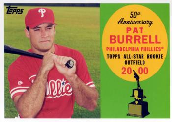 2008 Topps - All-Rookie Team 50th Anniversary #AR81 Pat Burrell Front