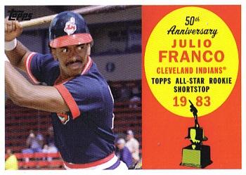 2008 Topps - All-Rookie Team 50th Anniversary #AR19 Julio Franco Front