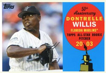 2008 Topps - All-Rookie Team 50th Anniversary #AR23 Dontrelle Willis Front
