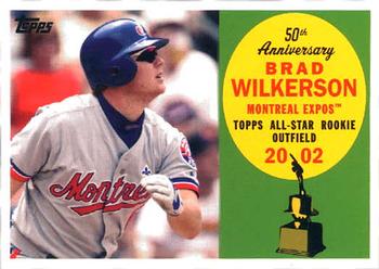 2008 Topps - All-Rookie Team 50th Anniversary #AR24 Brad Wilkerson Front