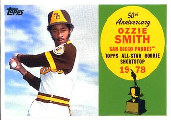 2008 Topps - All-Rookie Team 50th Anniversary #AR26 Ozzie Smith Front