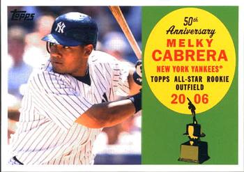 2008 Topps - All-Rookie Team 50th Anniversary #AR4 Melky Cabrera Front
