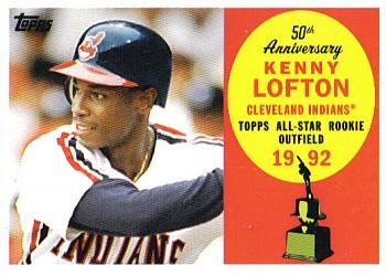 2008 Topps - All-Rookie Team 50th Anniversary #AR50 Kenny Lofton Front