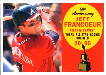 2008 Topps - All-Rookie Team 50th Anniversary #AR53 Jeff Francoeur Front