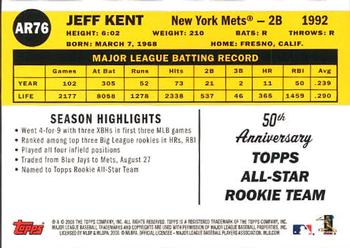 2008 Topps - All-Rookie Team 50th Anniversary #AR76 Jeff Kent Back