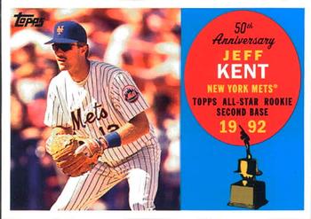 2008 Topps - All-Rookie Team 50th Anniversary #AR76 Jeff Kent Front