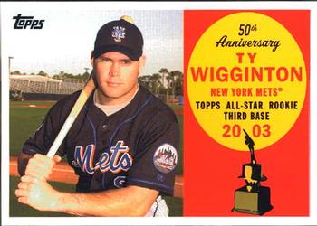 2008 Topps - All-Rookie Team 50th Anniversary #AR89 Ty Wigginton Front