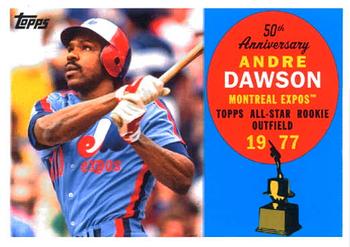 2008 Topps - All-Rookie Team 50th Anniversary #AR8 Andre Dawson Front
