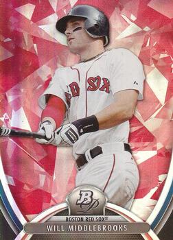 2013 Bowman Platinum - Ruby #60 Will Middlebrooks Front