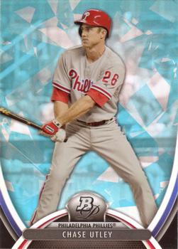 2013 Bowman Platinum - Sapphire #25 Chase Utley Front