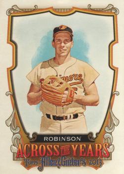 2013 Topps Allen & Ginter - Across the Years #ATY-BR Brooks Robinson Front