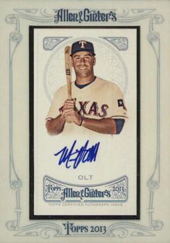 2013 Topps Allen & Ginter - Autographs #AGA-MO Mike Olt Front