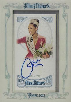 2013 Topps Allen & Ginter - Autographs #AGA-OC Olivia Culpo Front