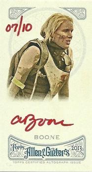 2013 Topps Allen & Ginter - Autographs Red Ink #AGA-AB Amelia Boone Front