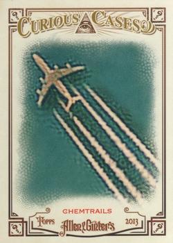2013 Topps Allen & Ginter - Curious Cases #CC-CH Chemtrails Front