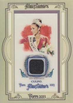 2013 Topps Allen & Ginter - Framed Mini Relics #NBR-OC Olivia Culpo Front