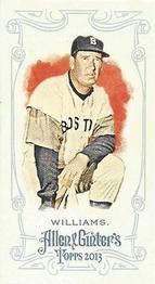 2013 Topps Allen & Ginter - Mini #83 Ted Williams Front