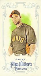 2013 Topps Allen & Ginter - Mini A & G Back #202 Angel Pagan Front