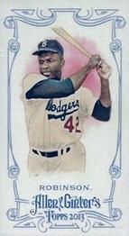 2013 Topps Allen & Ginter - Mini A & G Back #42 Jackie Robinson Front